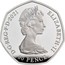 UK 50 Pence 50th Anniversary of Decimalisation 2021 ELIZABETH II D G REG F D 2021 50 PENCE coin obverse