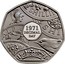 UK 50 Pence 50th Anniversary of Decimalisation 2021 1971 DECIMAL DAY coin reverse