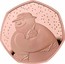 UK 50 Pence The Snowman 2020  Proof  coin reverse
