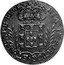 Portugal 50 Reis Maria II in Exile 1833 KM# Pn8 coin reverse