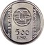 Portugal 500 Esc 150th Anniversary of the Bank of Portugal 1996 KM# 702 REPUBLICA PORTUGUESA 500 ESC. INCM coin obverse