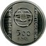 Portugal 500 Escudos 150th Anniversary of the Bank of Portugal ND (1996) INCM Proof KM# 702b REPUBLICA PORTUGUESA 500 ESC. INCM coin obverse