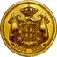 Portugal 5000 Reis Luis I Pattern 1866  KM# Pn148 5000 REIS coin reverse
