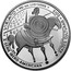 Portugal 7 1/2 Euro Viriato 2015 Proof KM# 862a VIRIATO REI DOS LUSITANOS X - SÉRIES IBERO-AMERICANA INCM RAIZES CULTURAIS 2015 ESCULTOR - ESPIGA coin reverse