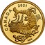 Canada 8 Dollars Triumphant Dragon 2021 ELIZABETH II D G REGINA 8 DOLLARS coin obverse
