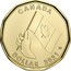 Canada Dollar O Canada Gift 2021 Only in set CANADA DOLLAR 2021 coin reverse