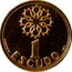 Portugal Escudo The Last Escudo 2001 INCM KM# 631a 1 ESCUDO H. BATISTA INCM coin reverse