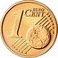 Portugal Euro Cent Royal Seal 2007 Proof KM# 740 1 EURO CENT LL coin reverse