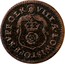 UK Farthing Suffolk Lowestoft ND (1648-1672)  VILLA LOWISTOFF SVFFOLK coin obverse