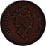 Canada One Cent 90th Anniversary of Royal Canadian Mint. Matte 1998 KM# 309 ELIZABETH II D G REGINA coin obverse