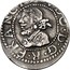 Spain 1/2 Croat Felipe IV 1642 KM# 37 LVDO D G R FRANCIA coin obverse
