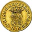 Spain 1/2 Escudo Fernando VI Madrid 1746 KM# 371 FERDINAND VI D G HISP REX coin obverse