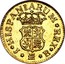 Spain 1/2 Escudo Fernando VI Madrid 1752 JB KM# 378 HISPANIARUM REX J M B coin reverse