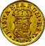Spain 1/2 Escudo Carolvs III 1760 JP KM# 389.1 HISPANIARUM REX J M P coin reverse