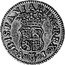 Spain 1/2 Escudo (Philip V) KM# 361.1 HISPANIARUM REX A M J coin reverse