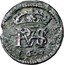 Spain 1/2 Maravedi Philip IV 1631 KM# 104 1631 coin obverse