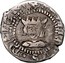Spain 1/2 Real Felipe III 1610 KM# 6 coin obverse