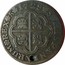 Spain 1/2 Real Felipe V Seville 1729 KM# 338 S HISPANIARUM REX S 1729 coin reverse