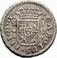 Spain 1/2 Real Sevilla 1760 S JV KM# 395.2 CAROLUS III D G S J V coin obverse
