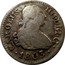 Spain 1/2 Real Carlos IV 1803 FA KM# 438.1 CAROLUS IIII DEI G 1796 coin obverse