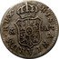 Spain 1/2 Real Carlos IV 1803 FA KM# 438.1 HISPANIARUM REX M MF coin reverse