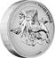 Australia 1 Dollar Australian Wedge-tailed Eagle 2021 P AUSTRALIAN WEDGE-TAILED EAGLE 2021 1 OZ 9999 SILVE coin reverse