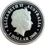 Australia 1 Dollar Year of the Mouse 2008 P Proof ELIZABETH II AUSTRALIA 1 DOLLAR 2008 coin obverse
