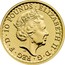 UK 10 Pounds Standing Britannia 2017 10 POUNDS / ELIZABETH II D G REG F D / J.C coin obverse