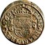 Spain 16 Maravedis Philip IV 1662 KM# 172.3 HISPANIARVM REX 1662 CA 16 coin reverse