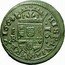 Spain 16 Maravedis Philip IV 1664 Aqueduct BR KM# 172.6 HISPANIARVM REX 1664 BR 1 6 coin reverse