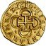 Spain 2 Escudos Sevilla 1610 S B KM# 48.3 HISPANIARVM REX 1610 coin reverse