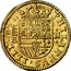Spain 2 Escudos Philip IV 1652 Aqueduct BR KM# 137 PHILIPPVS IIII D G BR II coin obverse