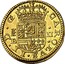 Spain 2 Escudos Charles II 1683 Aqueduct BR KM# 201 B CAROLVS II D G BR II coin obverse
