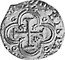 Spain 2 Escudos (Philip IV) KM# 51.2 HISPANIARVM REX coin reverse