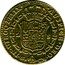 Spain 2 Escudos KM# 417.2 Milled Real Coinage IN UTROQ FELIX AUSPICE DEO S CM 2 S coin reverse