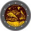 Lithuania 2 Euro (Man and the Biosphere Programme) LIETUVA 2021 LMK ŽUVINTAS UNESCO coin obverse
