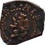 Spain 2 Maravedis Philip III 1602 B KM# 3.1 HISPANIARUM REX coin reverse