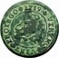 Spain 2 Maravedis Zaragoza 1719 KM# 302.2 VTRVMQ VIRT PROTEGO 1719 coin reverse
