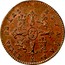 Spain 2 M Jubia J 1841 KM# 532.2 REYNA DE LAS ESPAÑAS J coin reverse