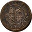 Spain 2 Maravedis Madrid 1710 KM# 285.1 PHILIPPVS V D G 1710 coin reverse