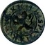 Spain 2 Maravedis (Philip III) KM# 3.7 HISPANIARVM REX 1614 coin reverse