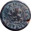 Spain 2 Maravedis (Philip III) KM# 3.6 1603 HISPANIARVM REX coin reverse