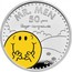 UK 2 Pounds 50th Anniversary of Mr. Men. Colored 2021 Proof MR. MEN 50 YEARS ROGER HARGREAVES coin reverse