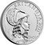 UK 2 Pounds Britannia`s bust 2021 BRITANNIA 2021 1 OZ 999 FINE SILVER coin reverse