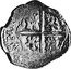 Spain 2 Reales Philip III 1601 S B KM# 26.7 coin reverse