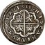 Spain 2 Reales Philip IV 1659/29 Aqueduct BR KM# 83.1 HISPANIARVM REX 1659 coin reverse