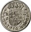 Spain 2 Reales Luis I Seville 1724 J KM# 329 LUDOVICUS I D G R II S J coin obverse