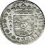 Spain 2 Reales Felipe V Seville 1737 P KM# 355 PHILIPPUS V D G R II S P coin obverse