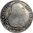 Spain 2 Reales Carlos IV 1799 MF KM# 430.1 CAROLUS IIII DEI G 1807 coin obverse