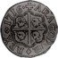 Spain 2 Reales Zaragoza 1716 KM# 66 ARAGONIN REX 1716 coin reverse
